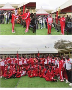 VOLLEYBALL & KARATÉ 2025 : La DGSP sur le toit du Congo, trophées en main chez leur Président Général.