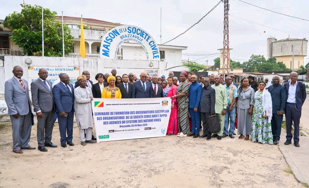 Élections 2026 au Congo : La société civile formée à Brazzaville pour protéger les droits des électeurs