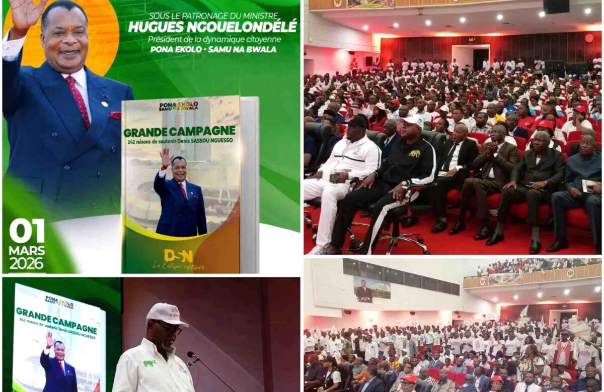 242 raisons de soutenir Dénis Sassou Nguesso » : Une brochure présentée par Pona Ekolo Samu na Bwala