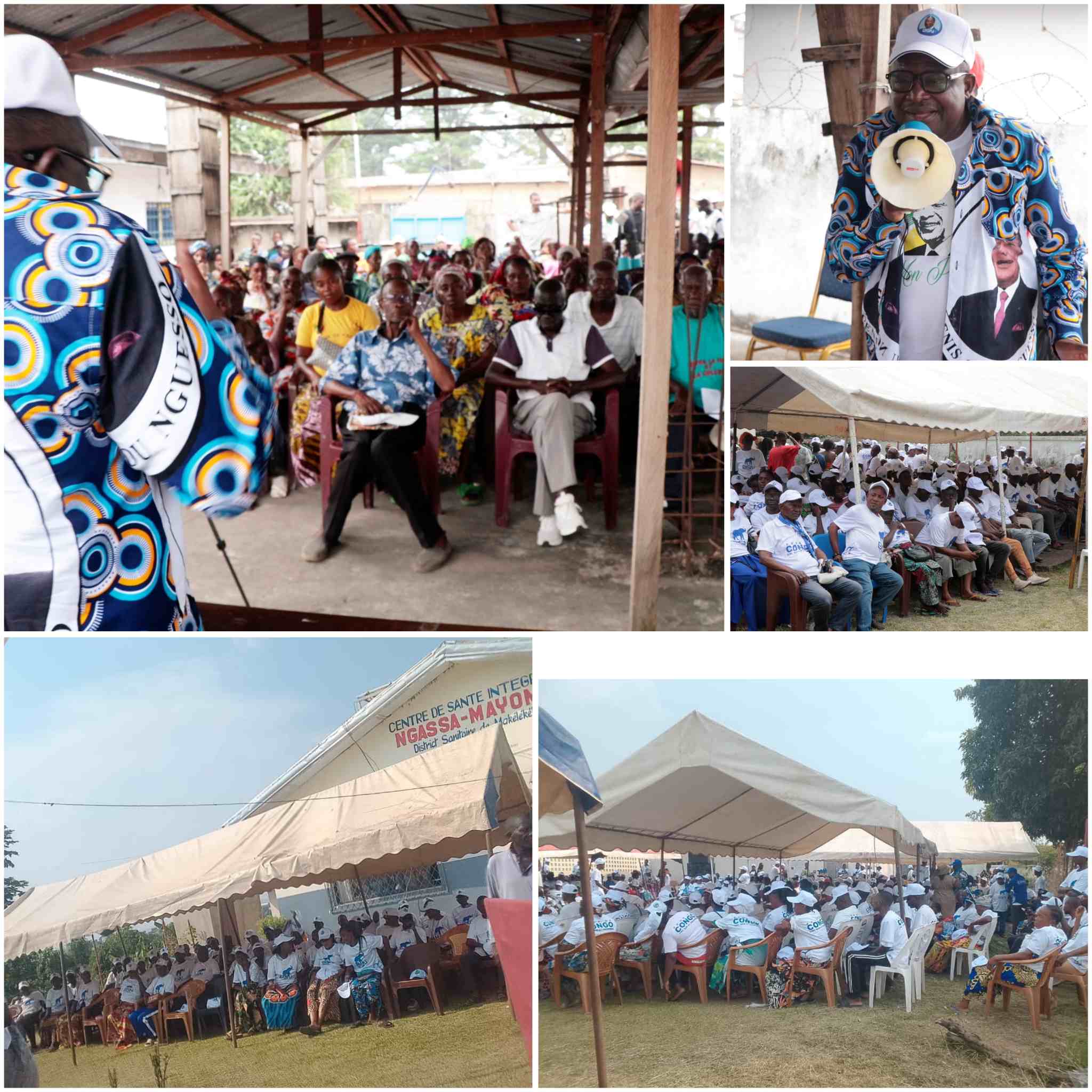 Ngassa et Mayoma mobilisés : Landry KOLELAS appelle à voter Dénis Sassou Nguesso, le « choix de l’excellence »