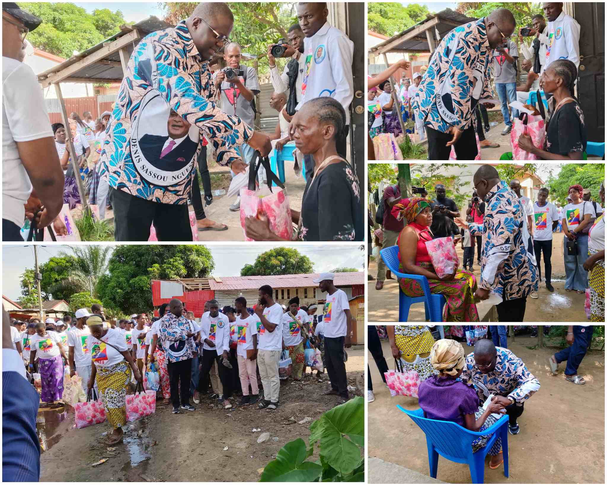 Chaîne de solidarité DSN : des actions en faveur des personnes vulnérables menées par Ninon Gouamba