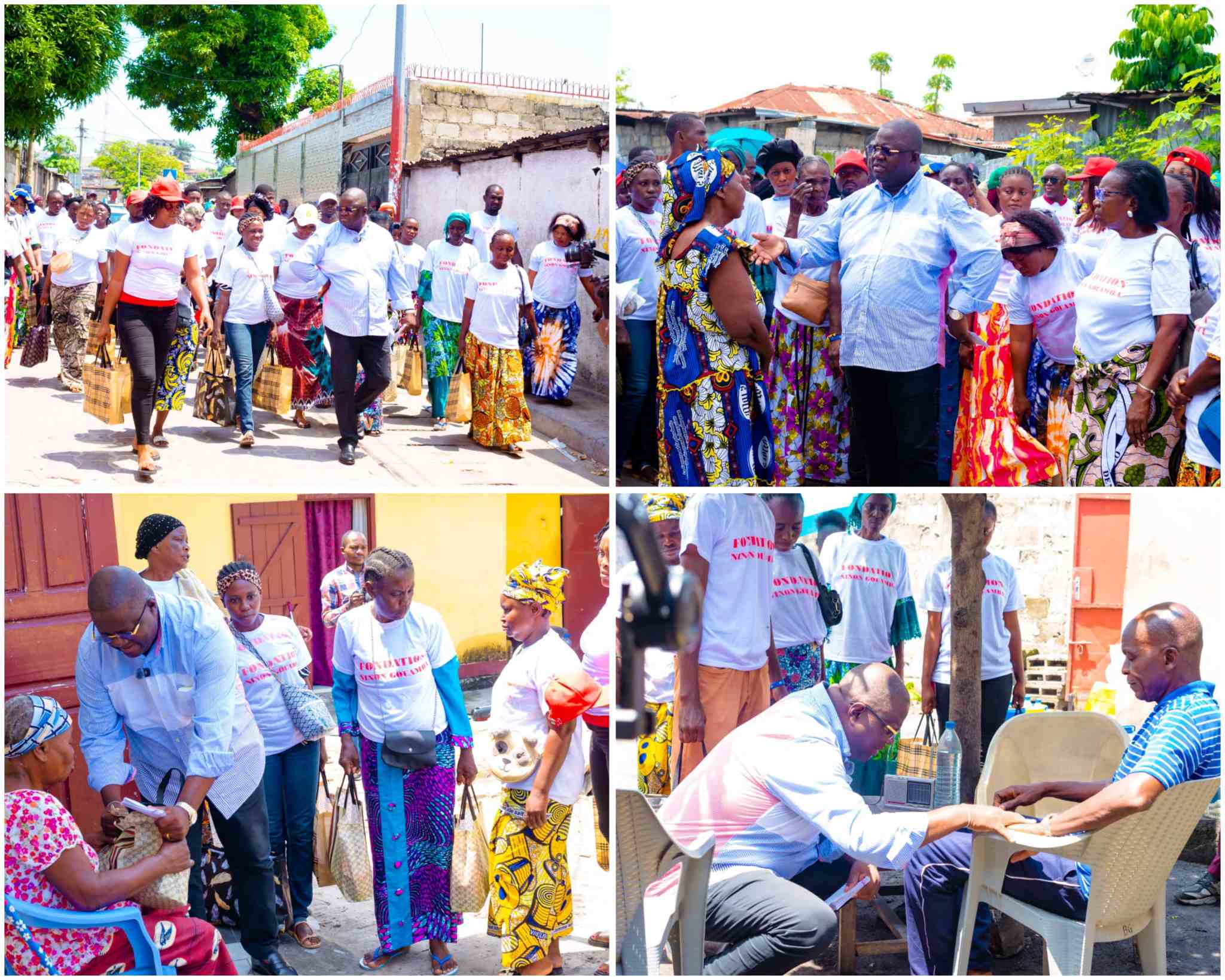 Congo : À Moukondo, la solidarité de la Fondation Ninon Gouamba redonne le sourire aux plus vulnérables