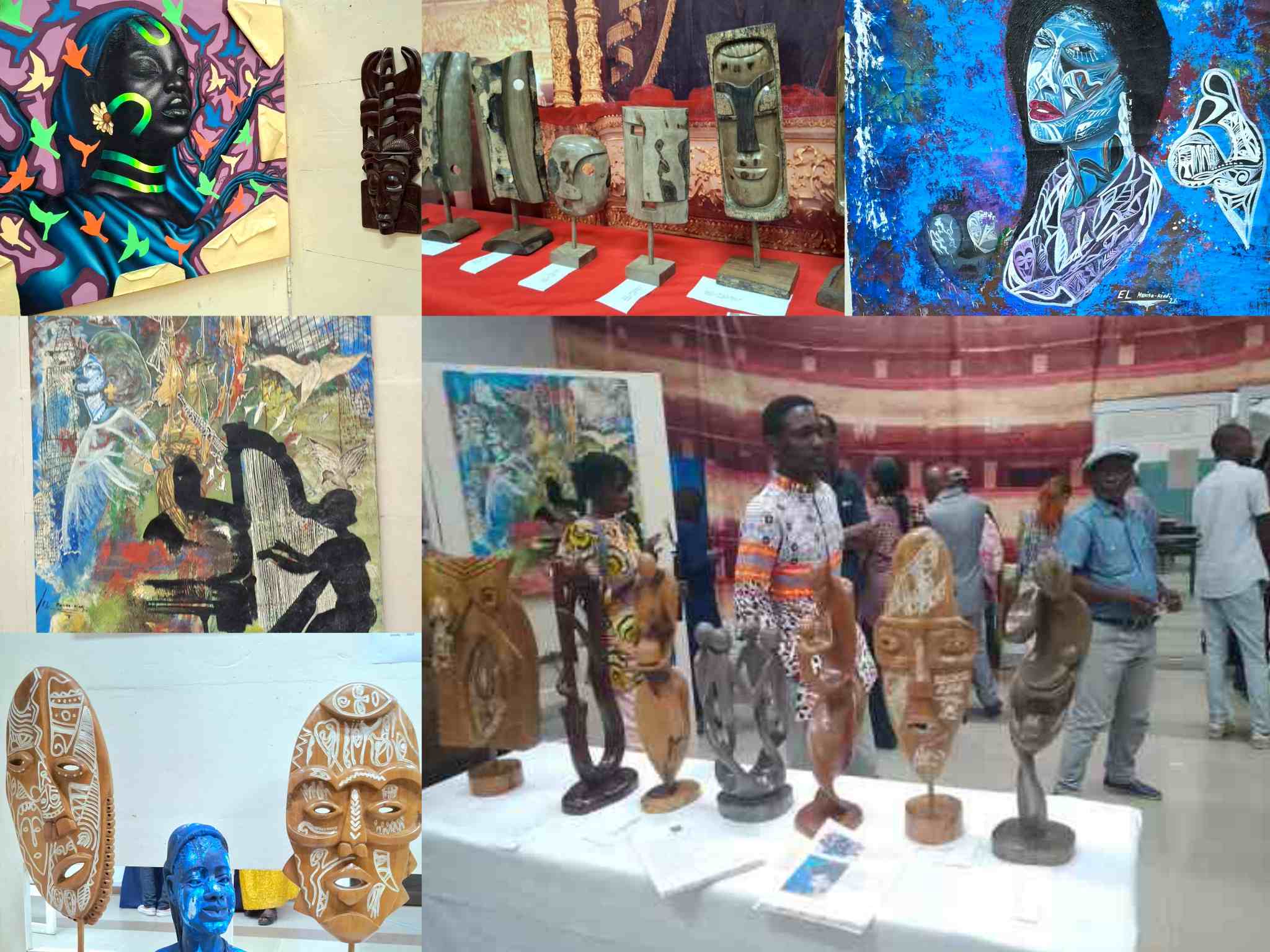 MAISON RUSSE : AVANT LE GRAND VERNISSAGE DU 6 JUIN, LES ARTISTES DES DEUX CONGO CRÉENT DÉJÀ LE CHOC