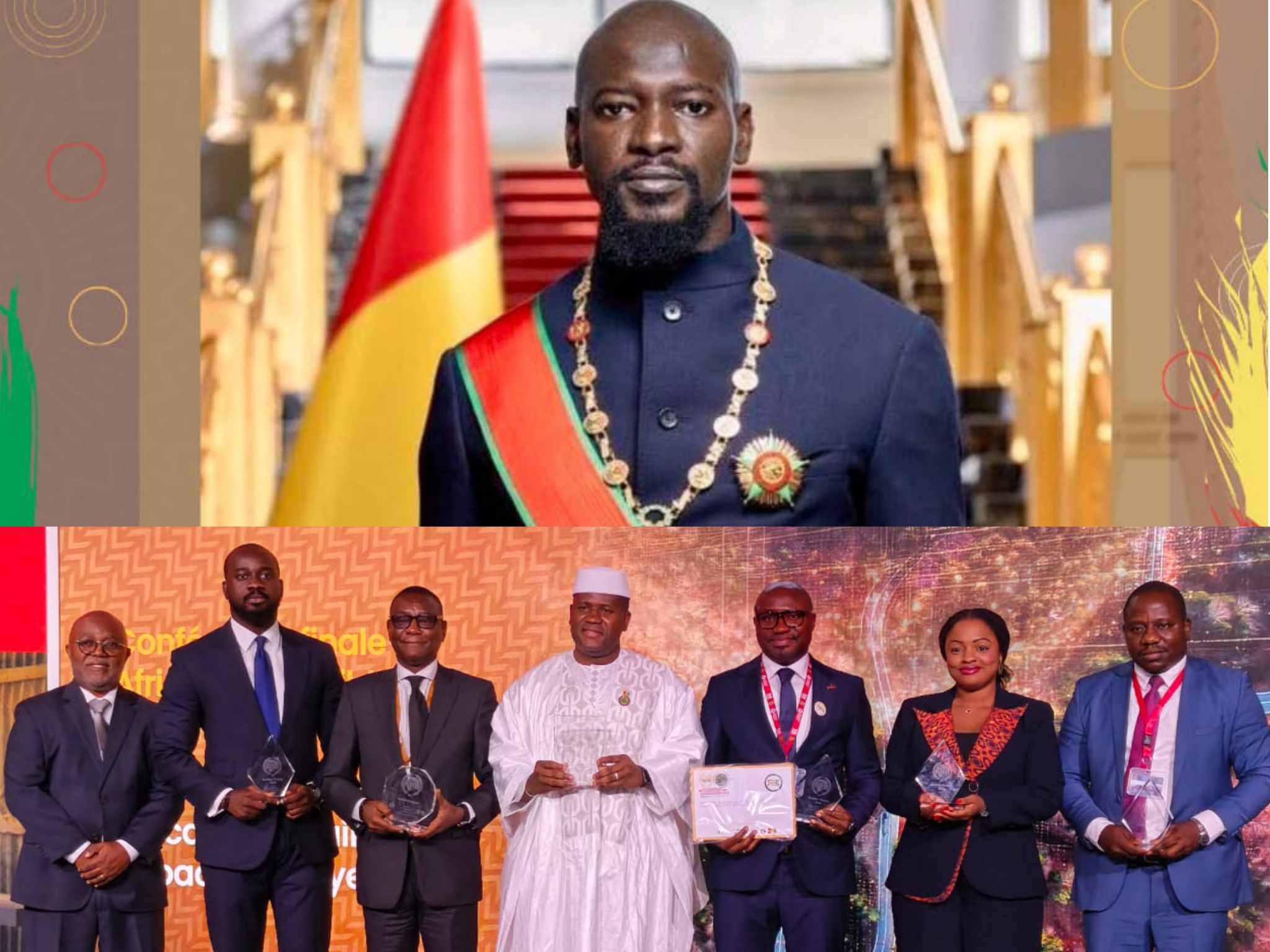 KINTÉLÉ – BAD 2026 : MAMADI DOUMBOUYA LAURÉAT DU TROPHÉE BABACAR NDIAYE AUX AFRICA ROAD BUILDERS, LA GUINÉE À L’HONNEUR