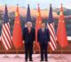Xi Jinping s&rsquo;entretient avec Donald Trump à Beijing