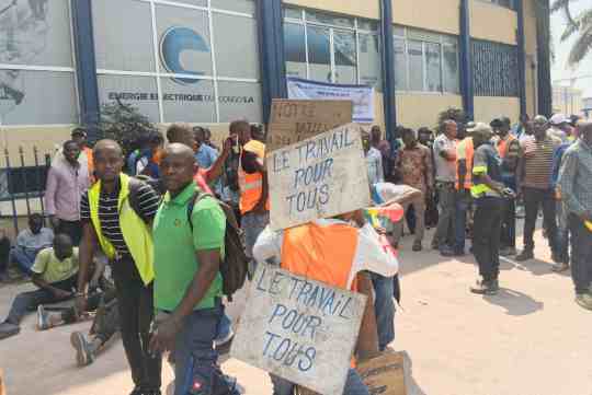 E²C 🇨🇬: Forte Mobilisation Des Journaliers À Brazzaville, La Colère Monte Après Deux Décennies De Précarité
