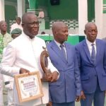 BRAZZAVILLE : PAPA SIMON KIMBANGU KIANGANI ET BRICE VOLTAIRE ETOU-OBAMI HONORÉS POUR LEUR ENGAGEMENT