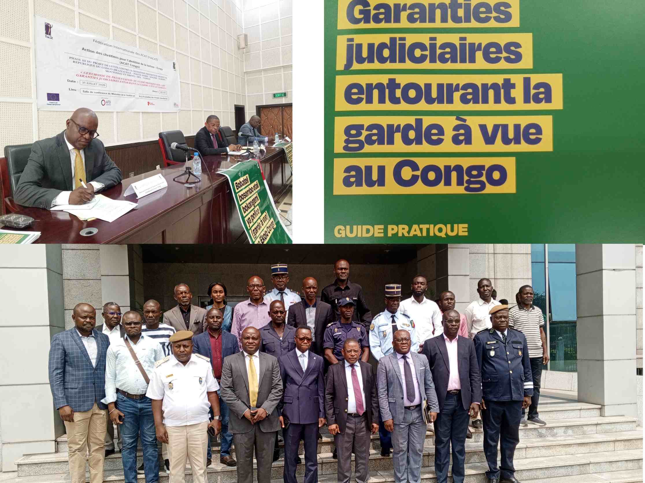 GARDE À VUE AU CONGO : UN NOUVEAU GUIDE POUR PRÉVENIR LES ABUS ET MIEUX PROTÉGER LES DROITS DES CITOYENS