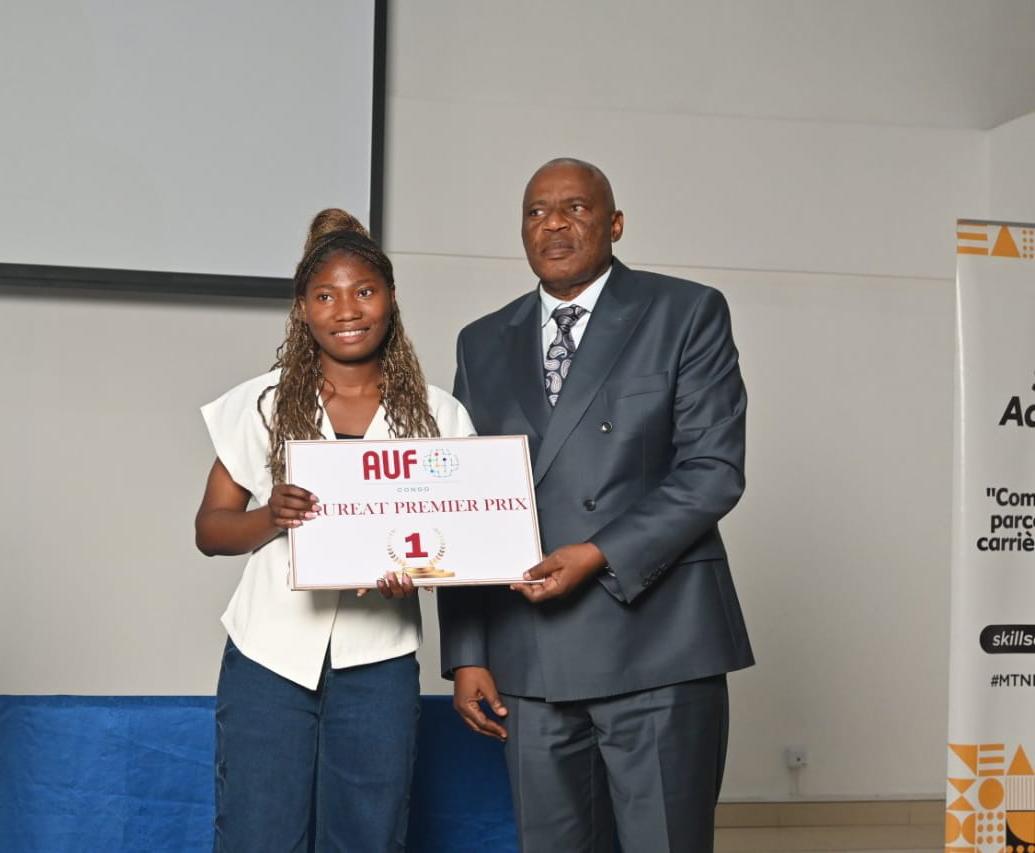 MT180 CONGO : PRISQUE MICHELLE NSEMBANI CONVAINC ET DÉCROCHE LE TICKET INTERNATIONAL
