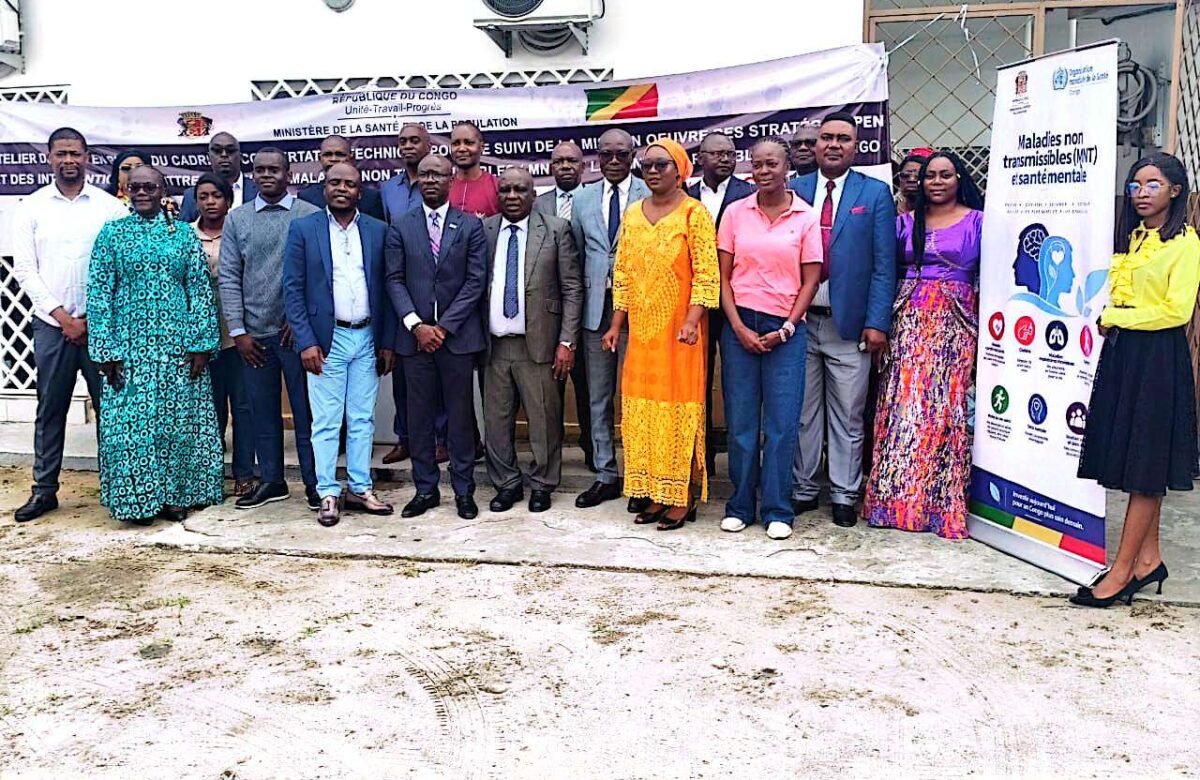 CONGO/MALADIES NON TRANSMISSIBLES : BRAZZAVILLE MISE SUR LA COORDINATION POUR AMÉLIORER LA PRISE EN CHARGE
