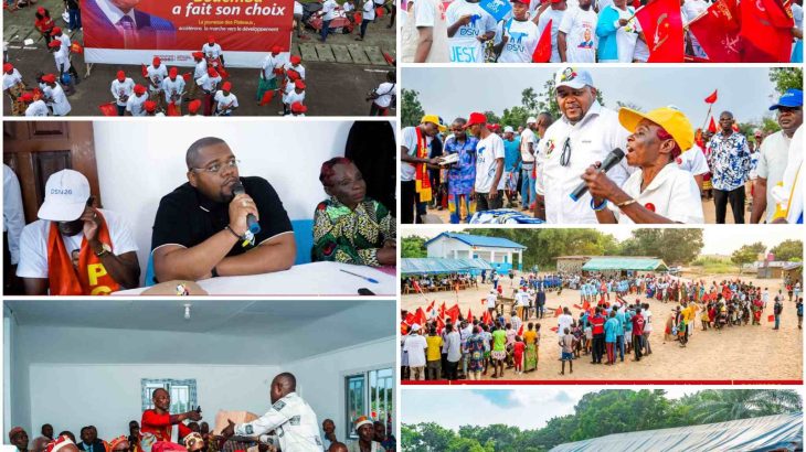 Présidentielle 2026 au Congo : Démonstration de force à Bouemba pour Dénis Sassou Nguesso